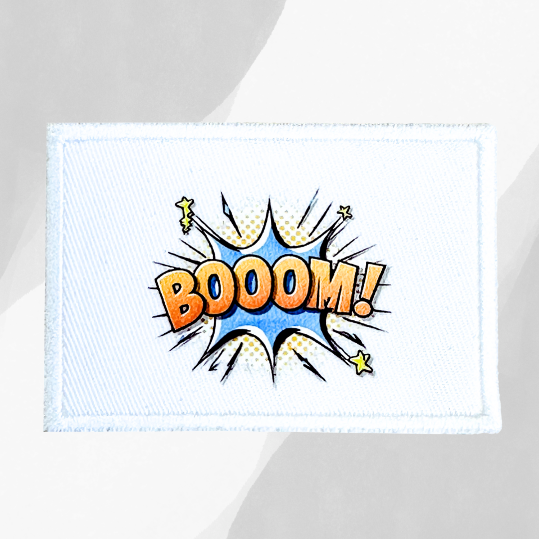 DTF Embroidered Patch