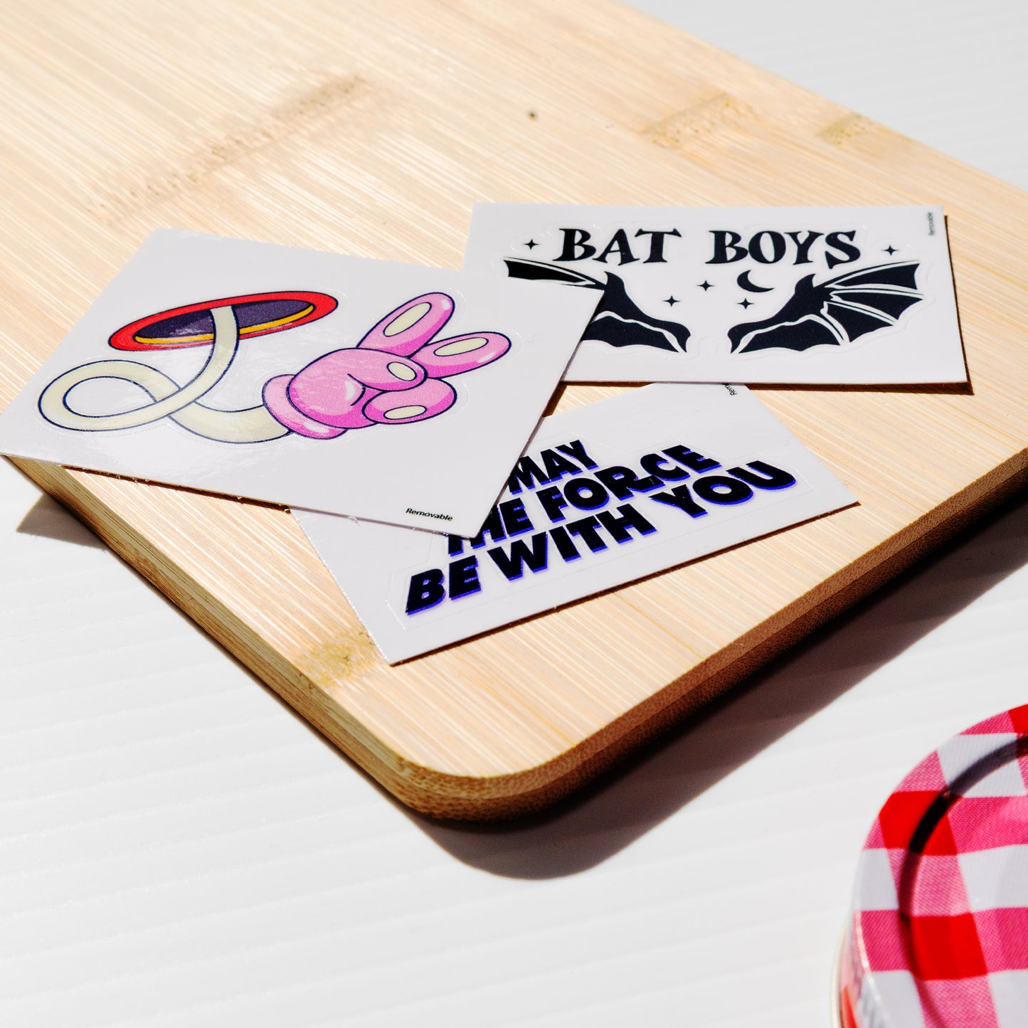 Kiss-Cut Stickers