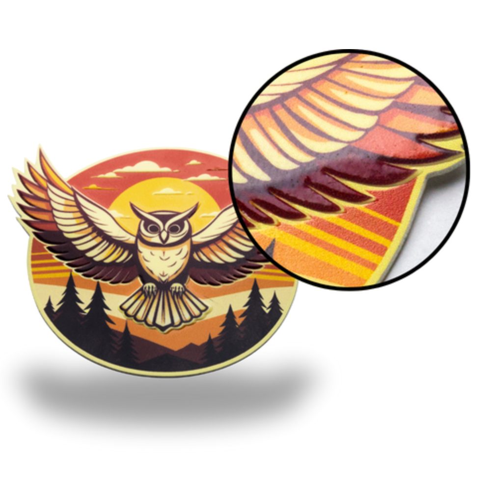 3D Silicone Badges